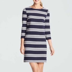 Draper JAMES Ottoman Striped Knit Shift Dress / SM
